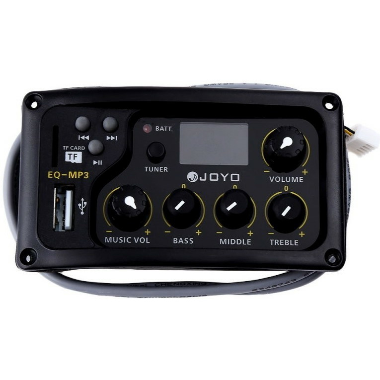 

Гитарный эквалайзер Joyo EQ-MP3, Черный, EQ-MP3