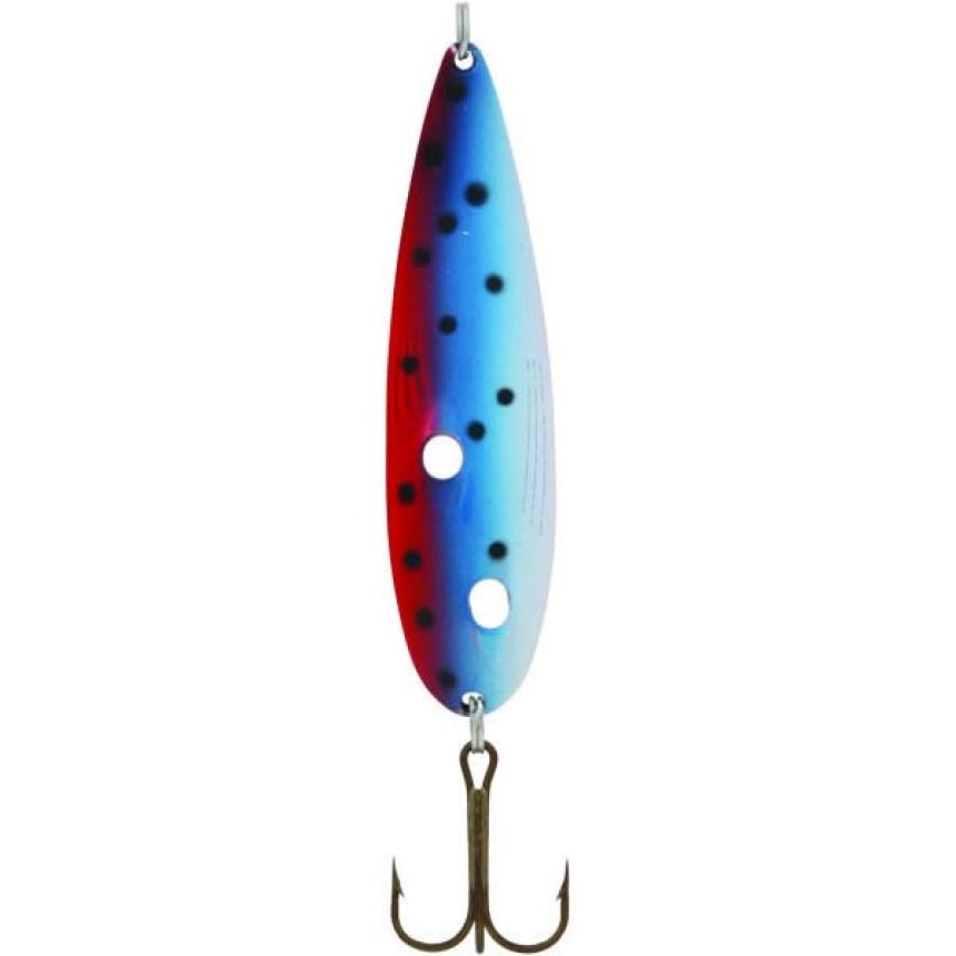 

Блесна для рыбалки Kuusamo Tundra (24 / BL/R/BLU/W-C / / BL/R/BLU/W-C / 95 / 9.5), Белый;голубой;красный;черный, Tundra