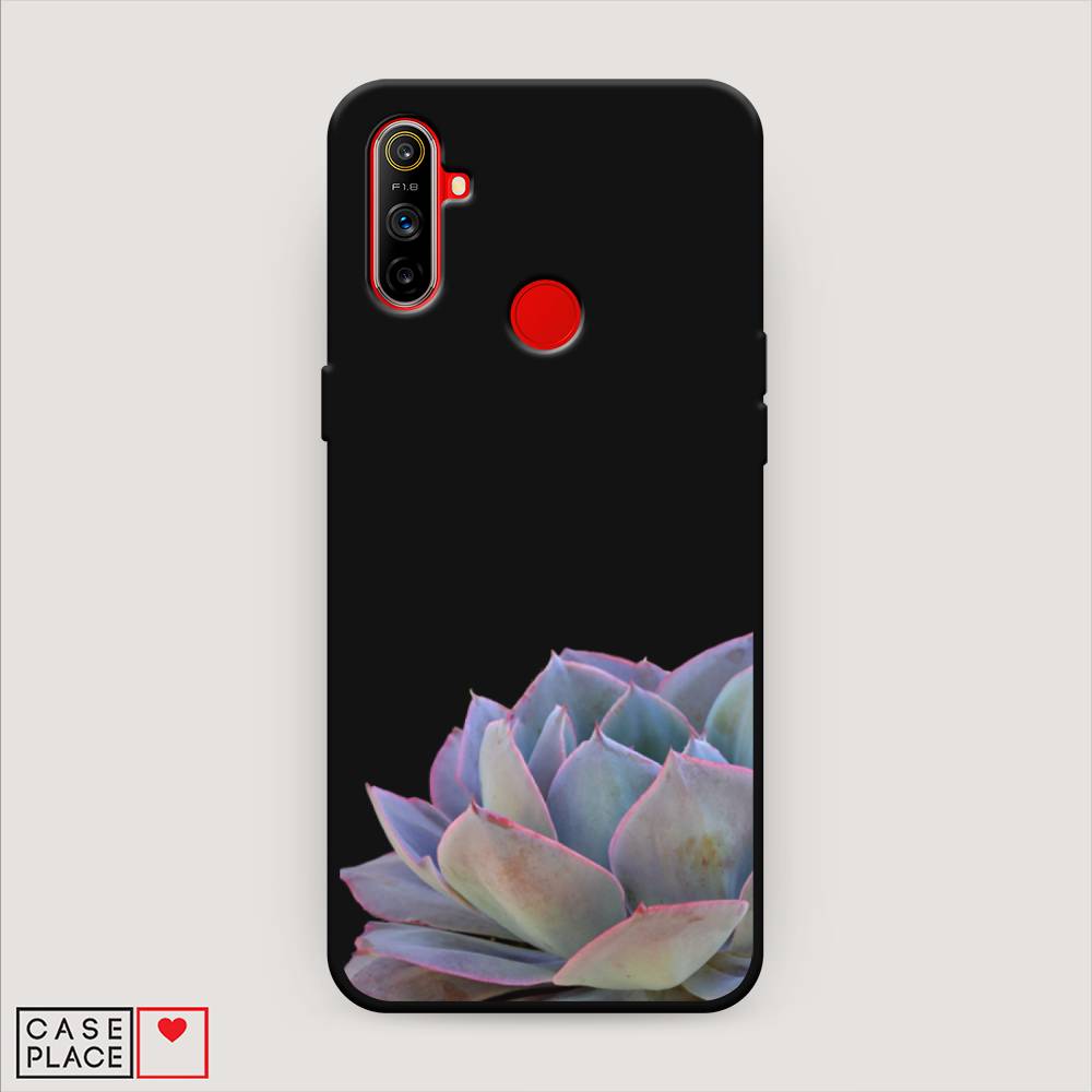 

Матовый силиконовый чехол "Молодило уголок" на Realme C3, 253052-1