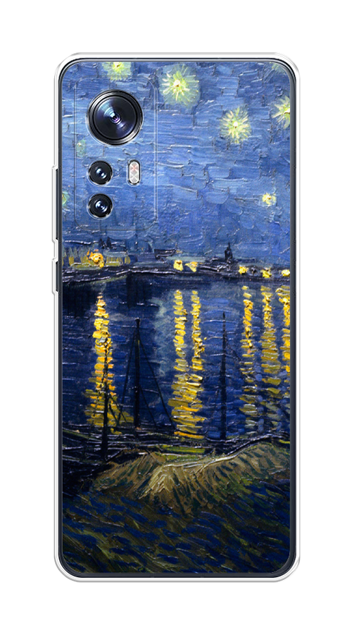

Чехол на Xiaomi 12"Звездная ночь над Роной", Синий;желтый, 312950-4