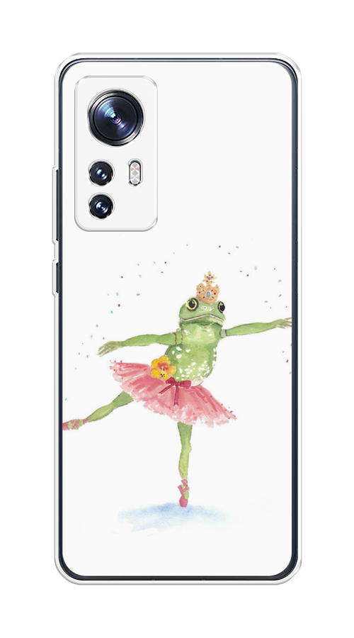 

Чехол на Xiaomi 12"Лягушка-балерина", Зеленый, 312950-4