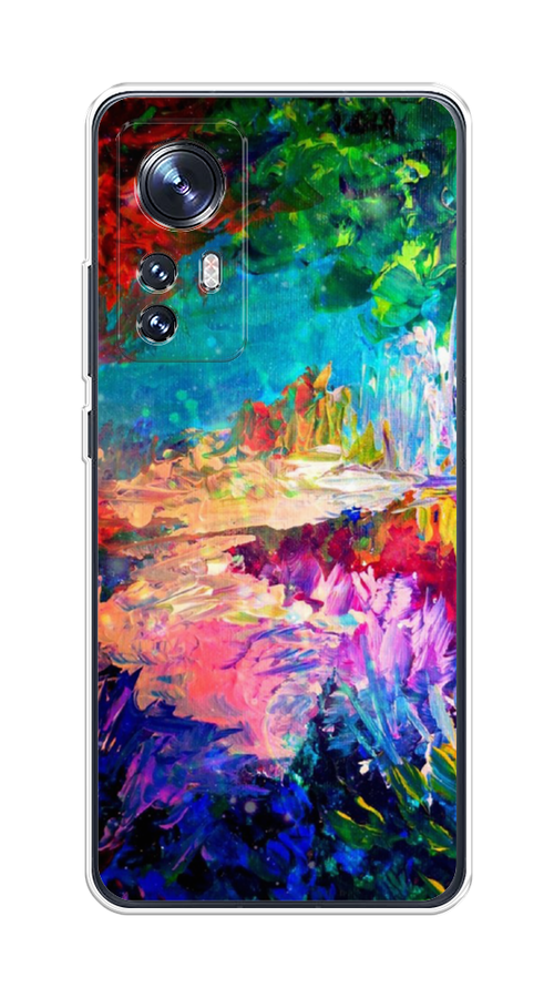 

Чехол на Xiaomi 12"Лес-гуашь", Синий;розовый;зеленый, 312950-4
