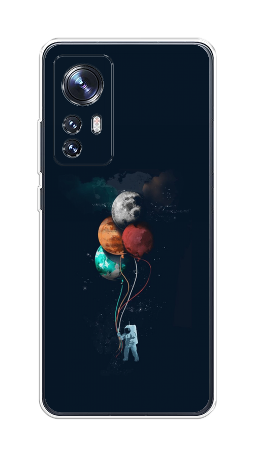 

Чехол на Xiaomi 12"Космонавт с шариками", Разноцветный, 312950-4