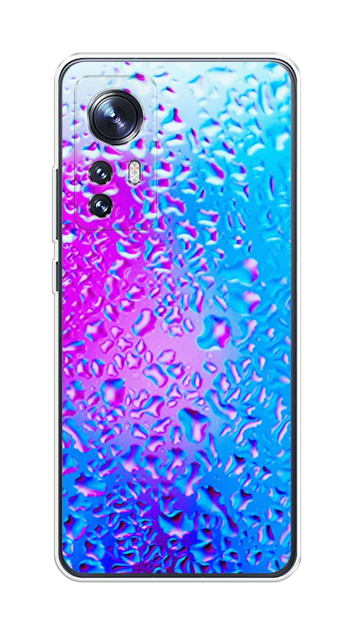 

Чехол на Xiaomi 12"Капли на стекле", Голубой;розовый, 312950-3