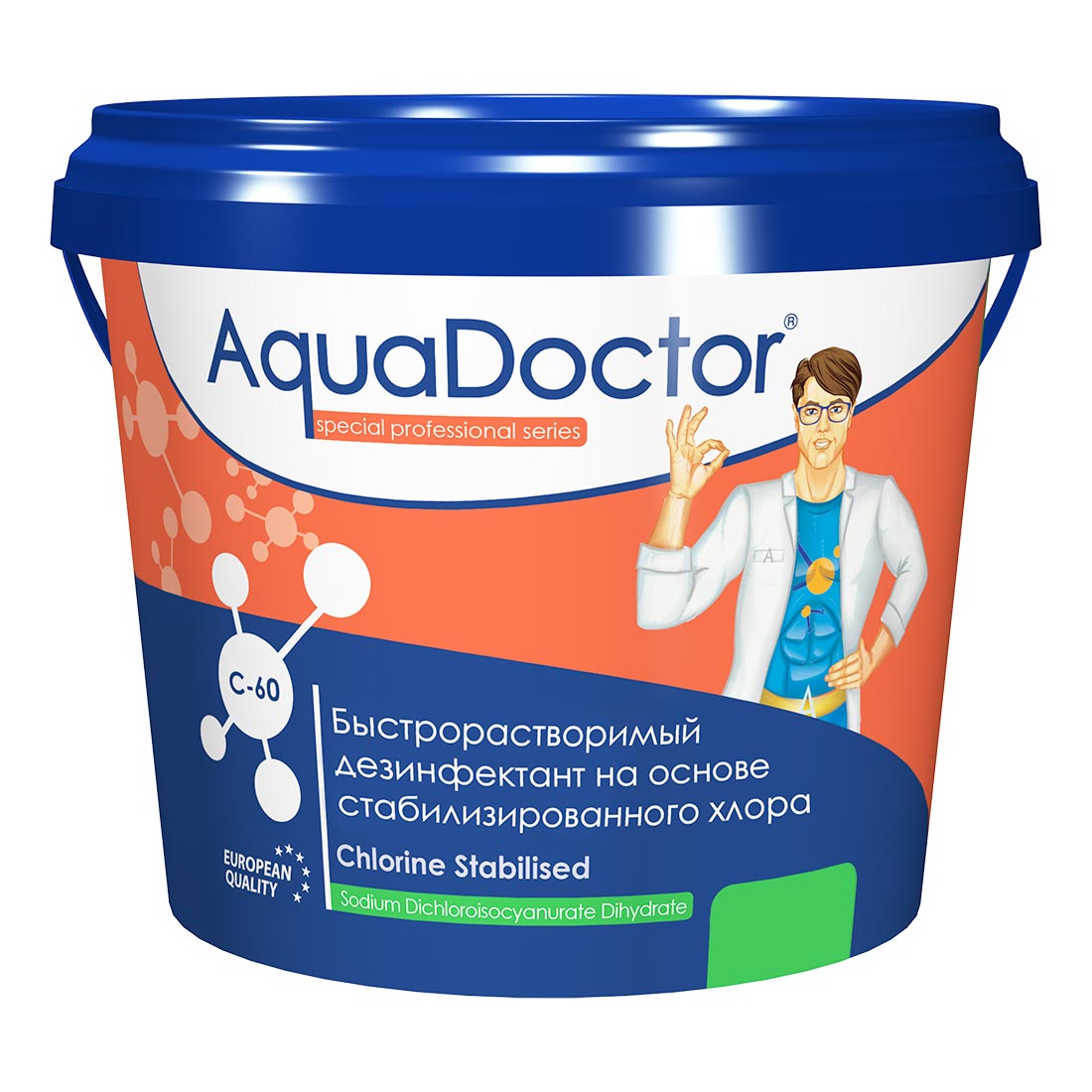 AquaDoctor, AQ1550, AquaDoctor C-60 5 кг. в гранулах