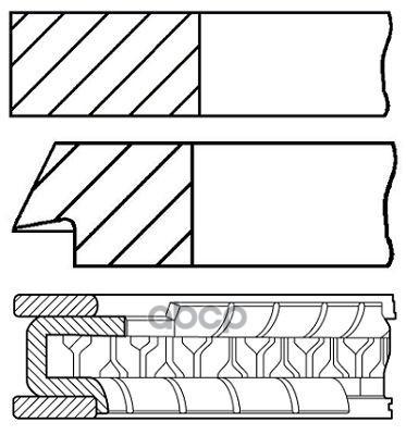 

КОЛЬЦА ПОРШ К-КТ NISSAN QG18DE 80.00MM 84-93KW