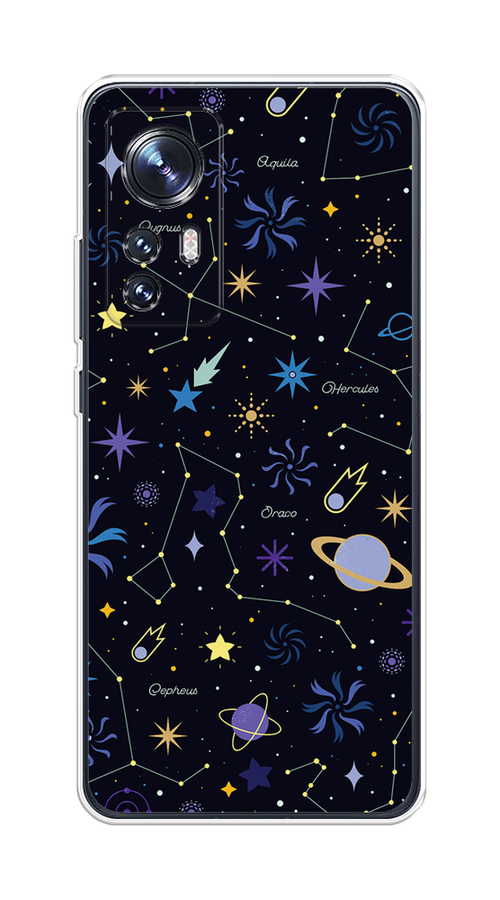 

Чехол на Xiaomi 12"Цветной космос", Желтый, 312950-2