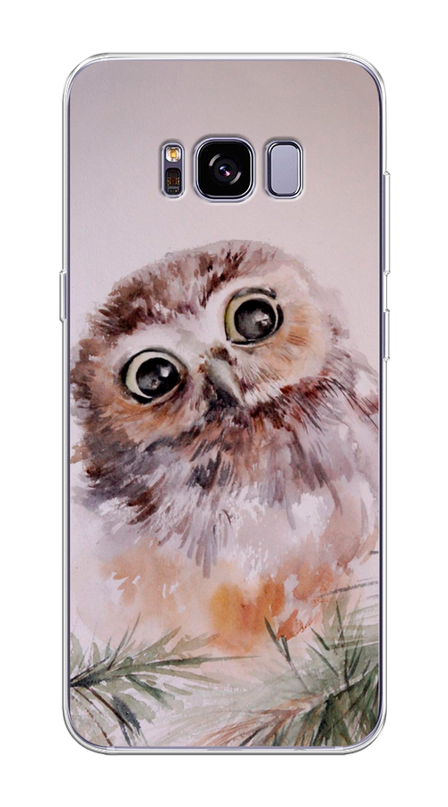 

Чехол Awog на Samsung Galaxy S8 + "Сова на розовом", Розовый;коричневый, 24850-1