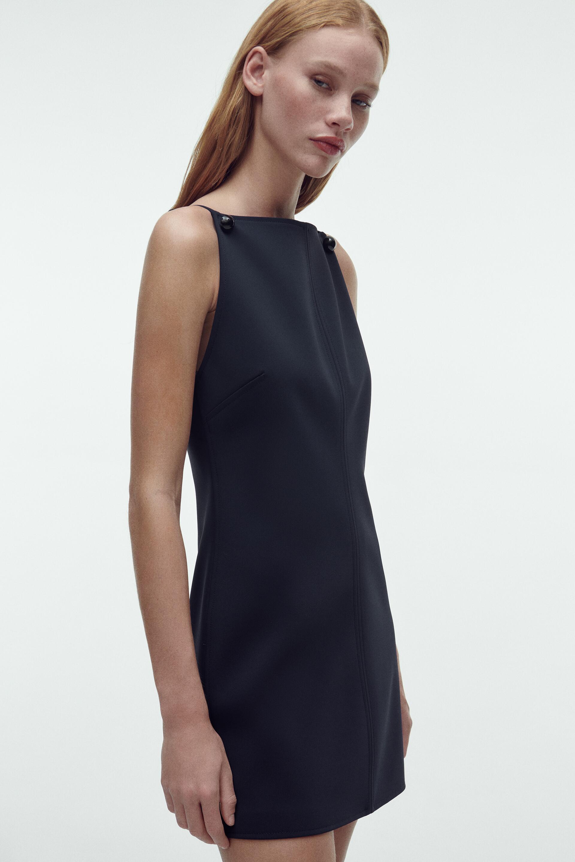 

Платье женское ZARA 08681558 синее M (доставка из-за рубежа), Синий, 08681558