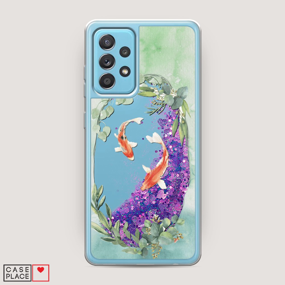 

Чехол Awog на Samsung Galaxy A52s / Самсунг A52s "Две золотые рыбки", Разноцветный, 2106592-1
