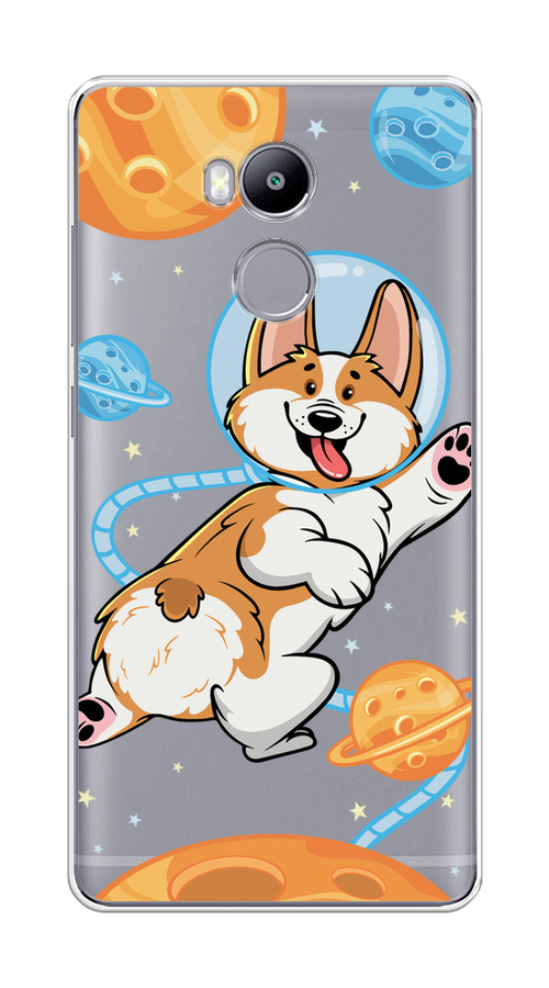 

Чехол на Xiaomi Redmi 4 Pro "Корги-космонавт", Голубой;бежевый;белый, 31250-1