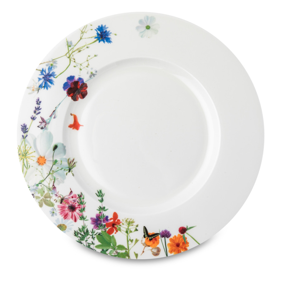 

Тарелка обеденная Rosenthal Горный воздух 00010704205 костяной фарфор, 28x28, белый