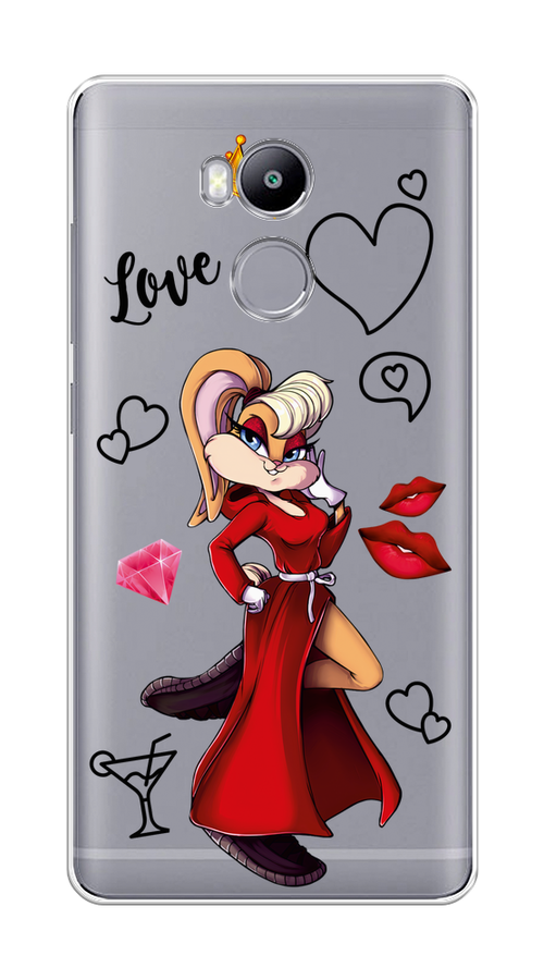 

Чехол на Xiaomi Redmi 4 Pro "Rich Lola Bunny", Красный;бежевый;оранжевый, 31250-6
