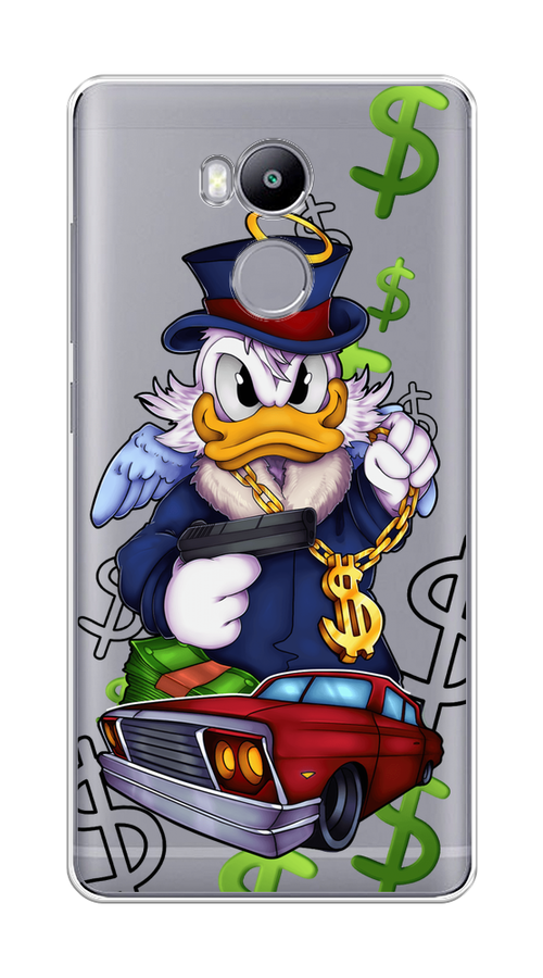 

Чехол на Xiaomi Redmi 4 Pro "Scrooge McDuck with a Gold Chain", Красный;синий;белый, 31250-6