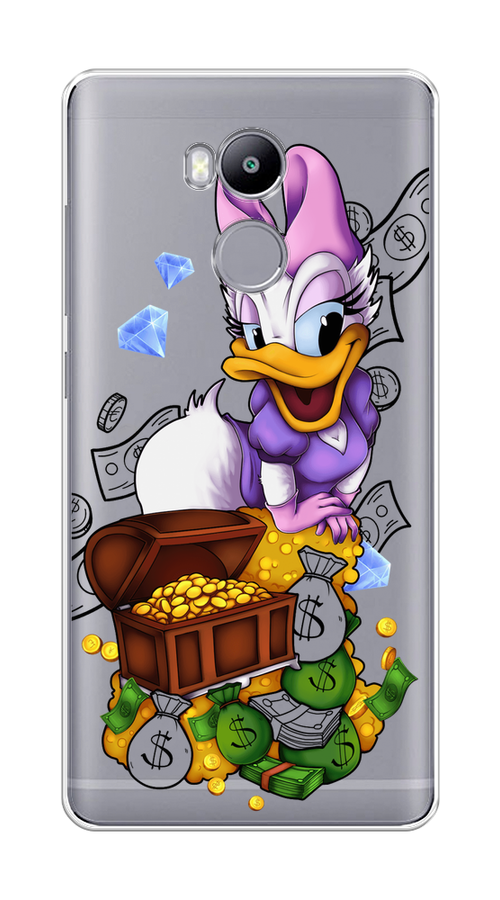 

Чехол на Xiaomi Redmi 4 Pro "Rich Daisy Duck", Коричневый;белый;фиолетовый, 31250-6