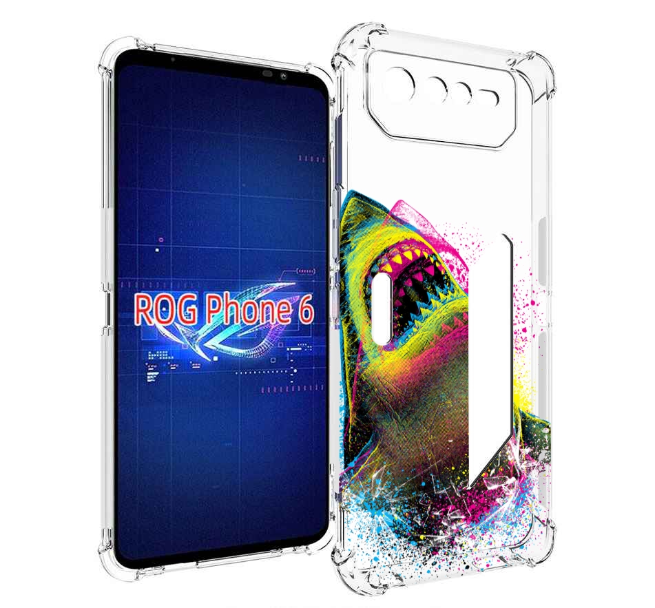 

Чехол MyPads челюсти-2 для Asus ROG Phone 6, Прозрачный, Tocco