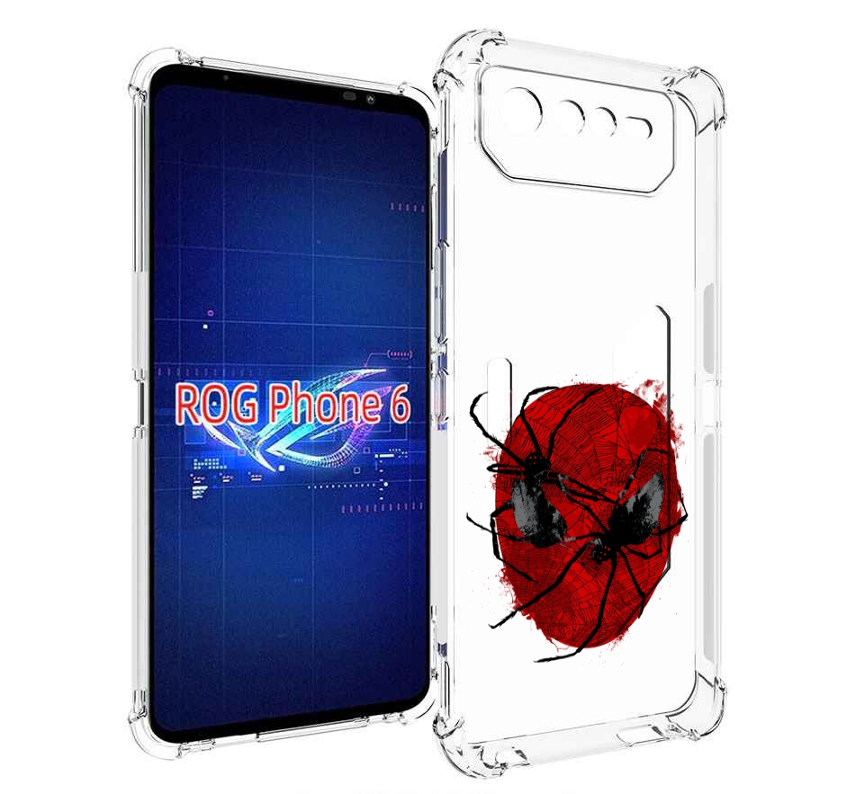 

Чехол MyPads человек паук для Asus ROG Phone 6, Прозрачный, Tocco