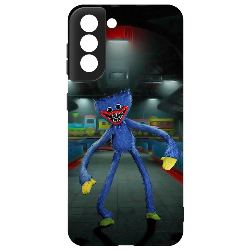 

Чехол софт кейс Хаги Ваги для Samsung Galaxy S21 (G991) черный