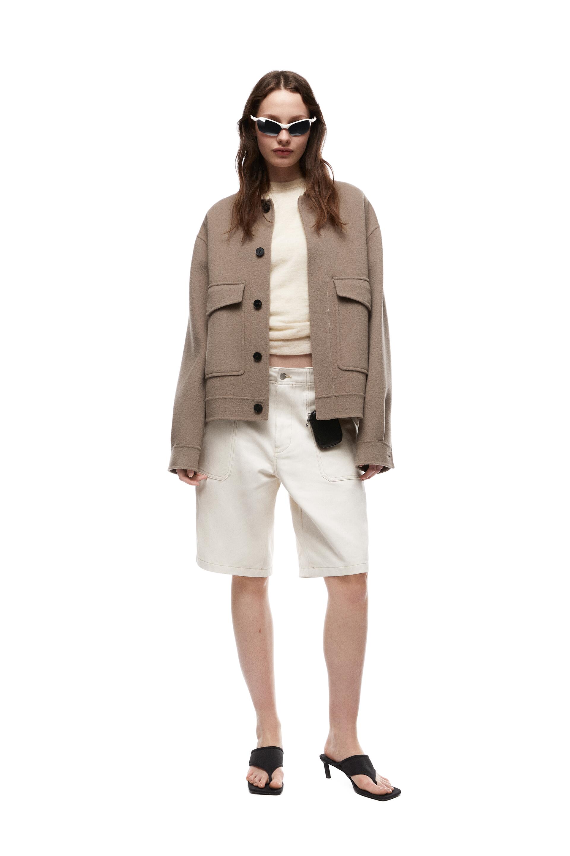 

Шорты мужские ZARA 05862455 белые 38 (доставка из-за рубежа), 05862455