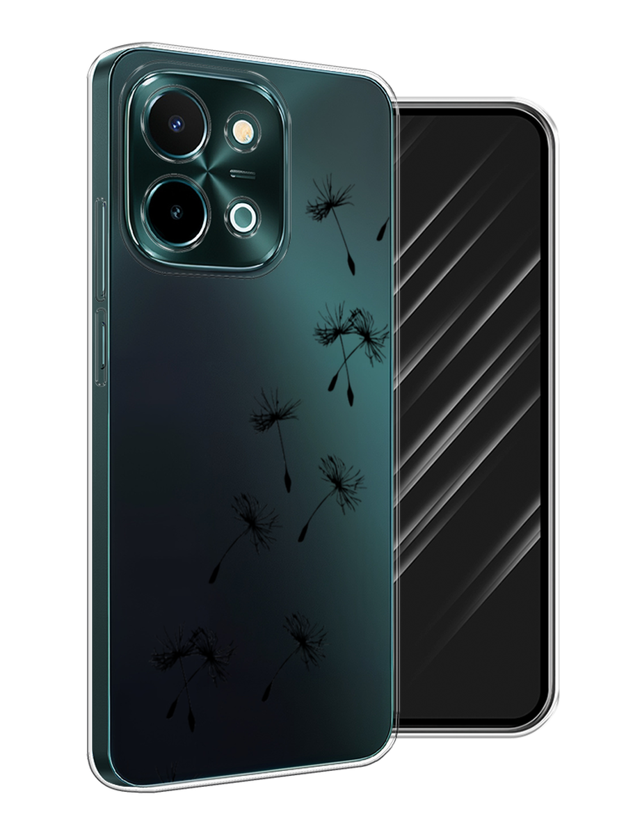 

Чехол Awog на Vivo Y28 4G "Летящие одуванчики", Черный, 2611650-1
