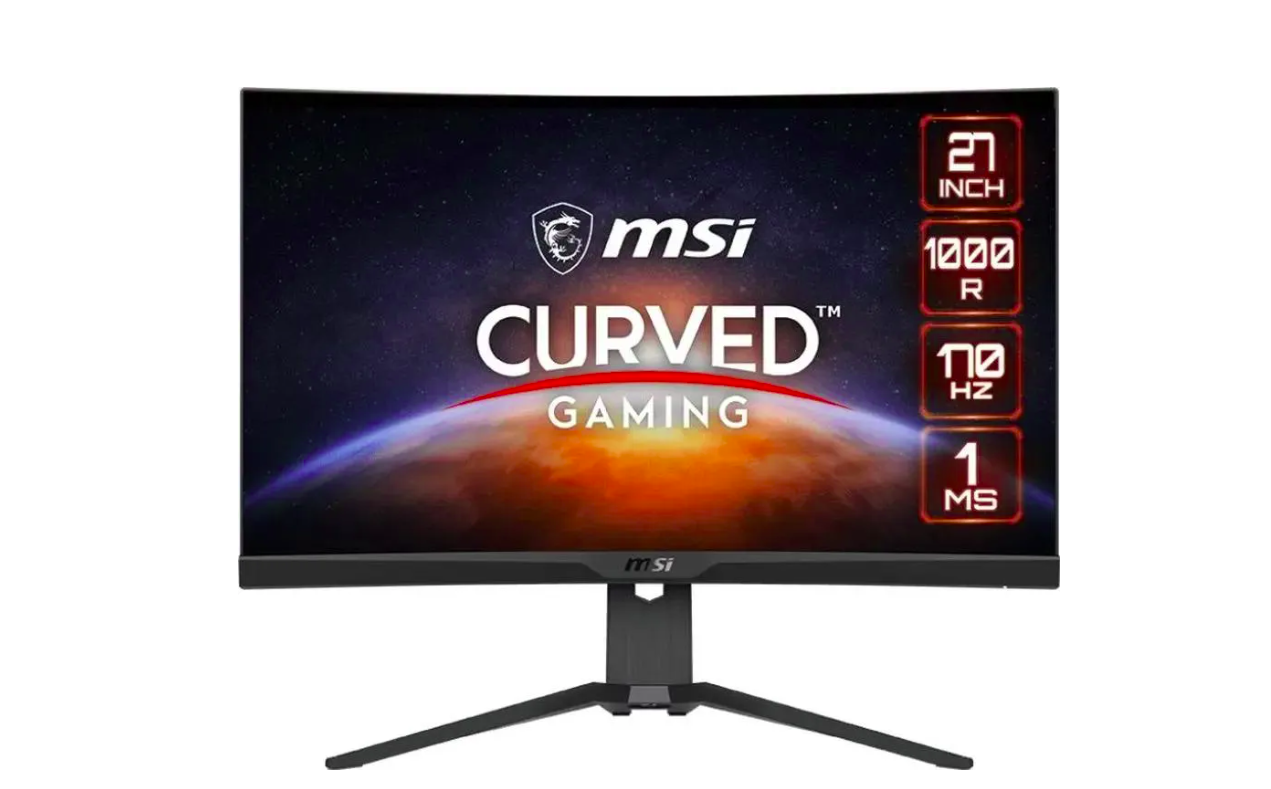 

27" Монитор MSI G272CQP черный 170Hz 2560x1440 VA, G272CQP