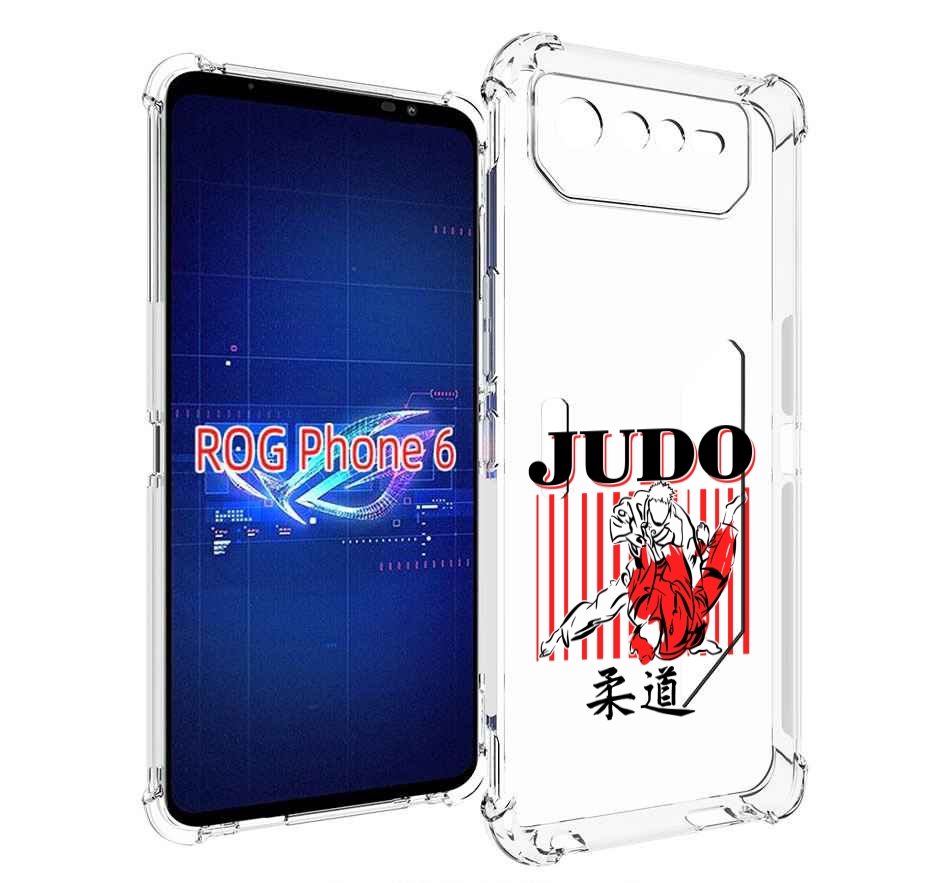 

Чехол MyPads Дзюдо для Asus ROG Phone 6, Прозрачный, Tocco