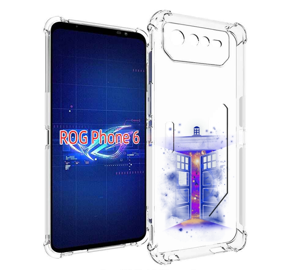

Чехол MyPads фиолетовый уголок абстракция для Asus ROG Phone 6, Прозрачный, Tocco
