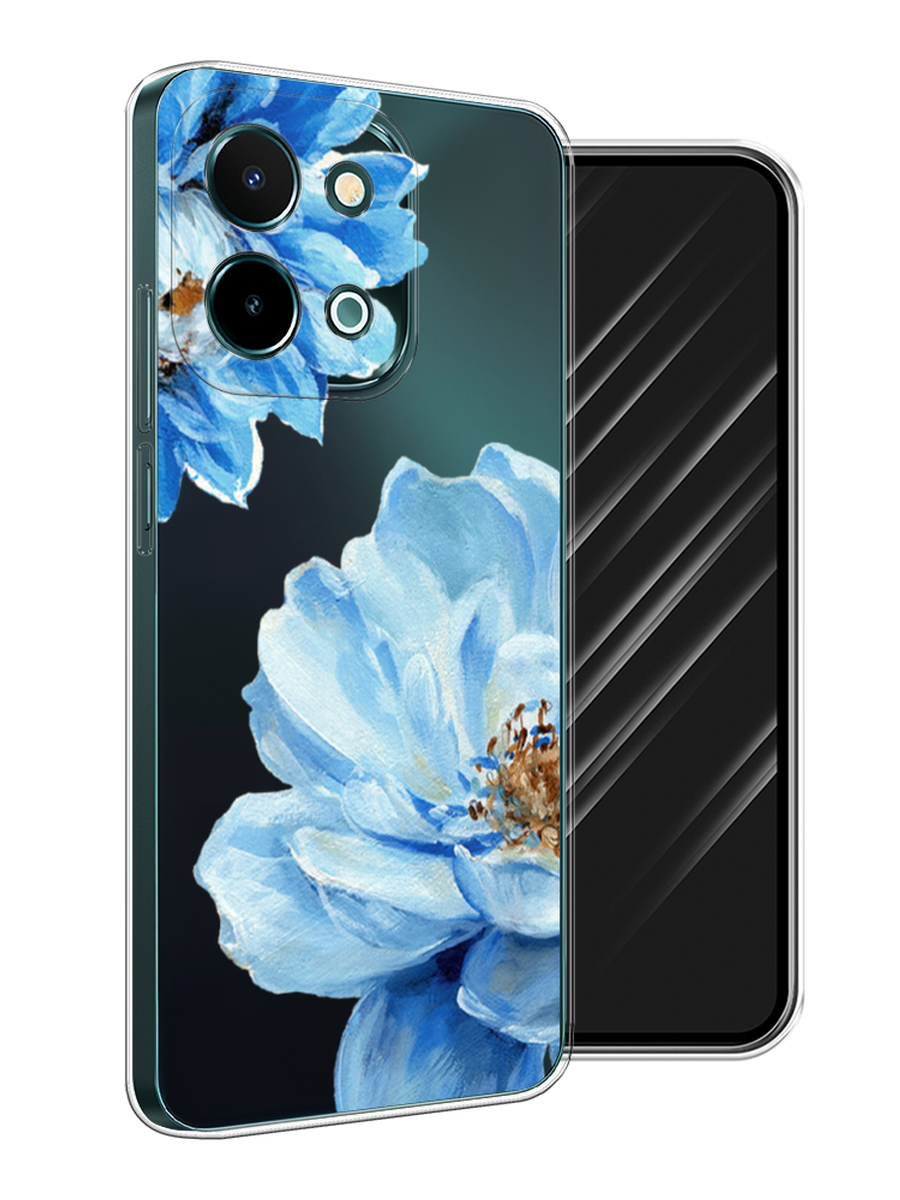 

Чехол Awog на Vivo Y28 4G "Голубые клематисы", Голубой, 2611650-1