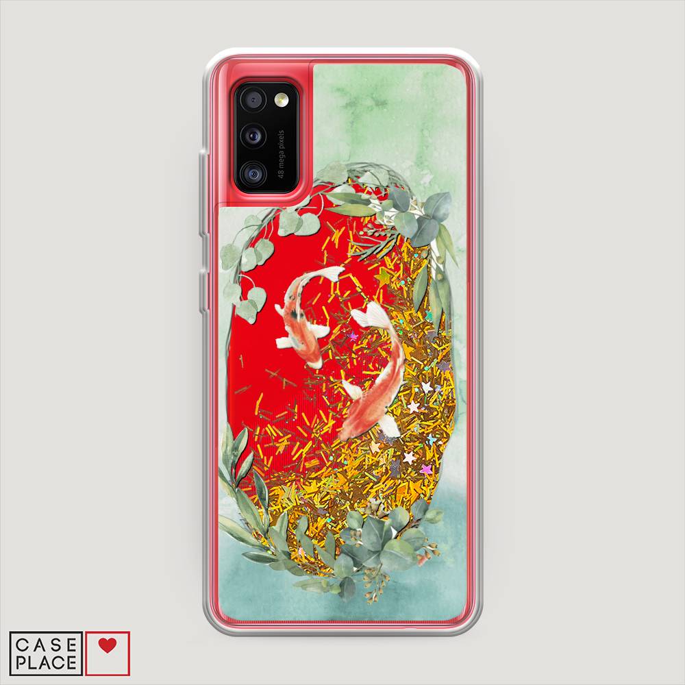 

Чехол Awog на Samsung Galaxy A41 / Самсунг A41 "Две золотые рыбки", Разноцветный, 2100490-1