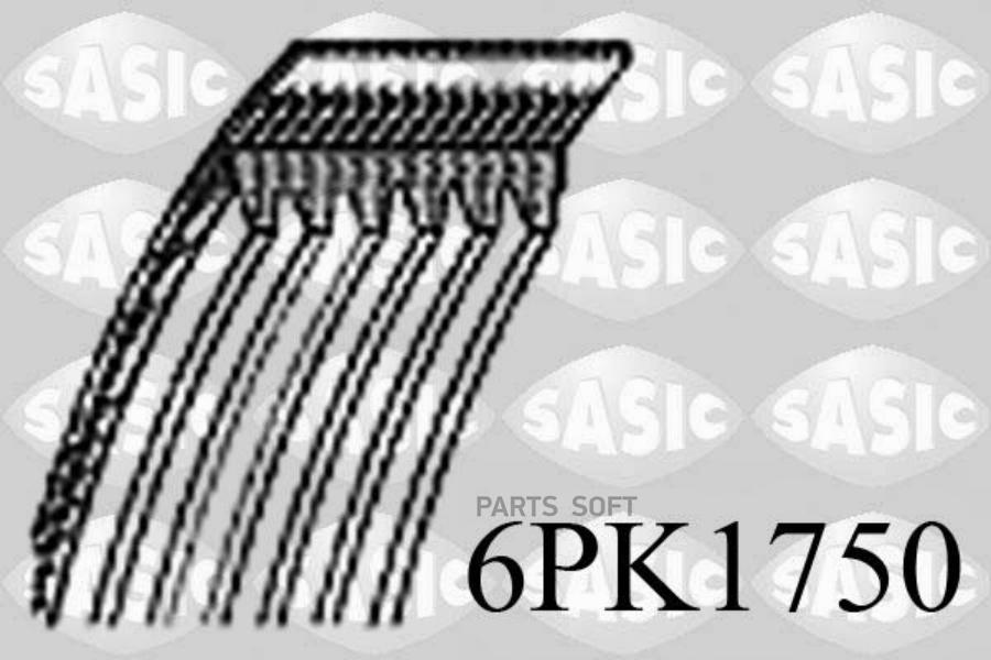 Ремень ручейковый SASIC 6pk1750