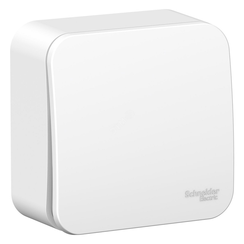 фото Schneider-electric blnva106011 blanca о/у 1-клавишный переключатель ( c х .6) изол.пл., 10 schneider electric