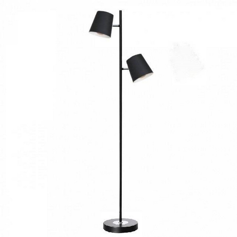 

Торшер LVKsvet TY-3069 BK D22H160 2хЕ27х60W, LVK TY-3069