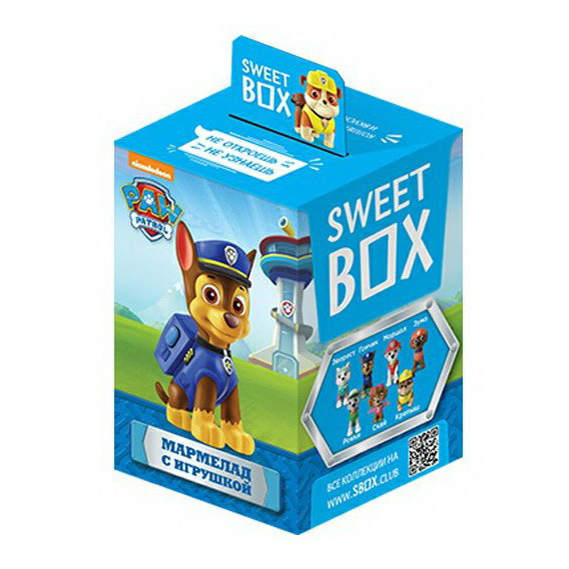 

Мармелад Sweet Box Щенячий патруль с игрушкой 10 г