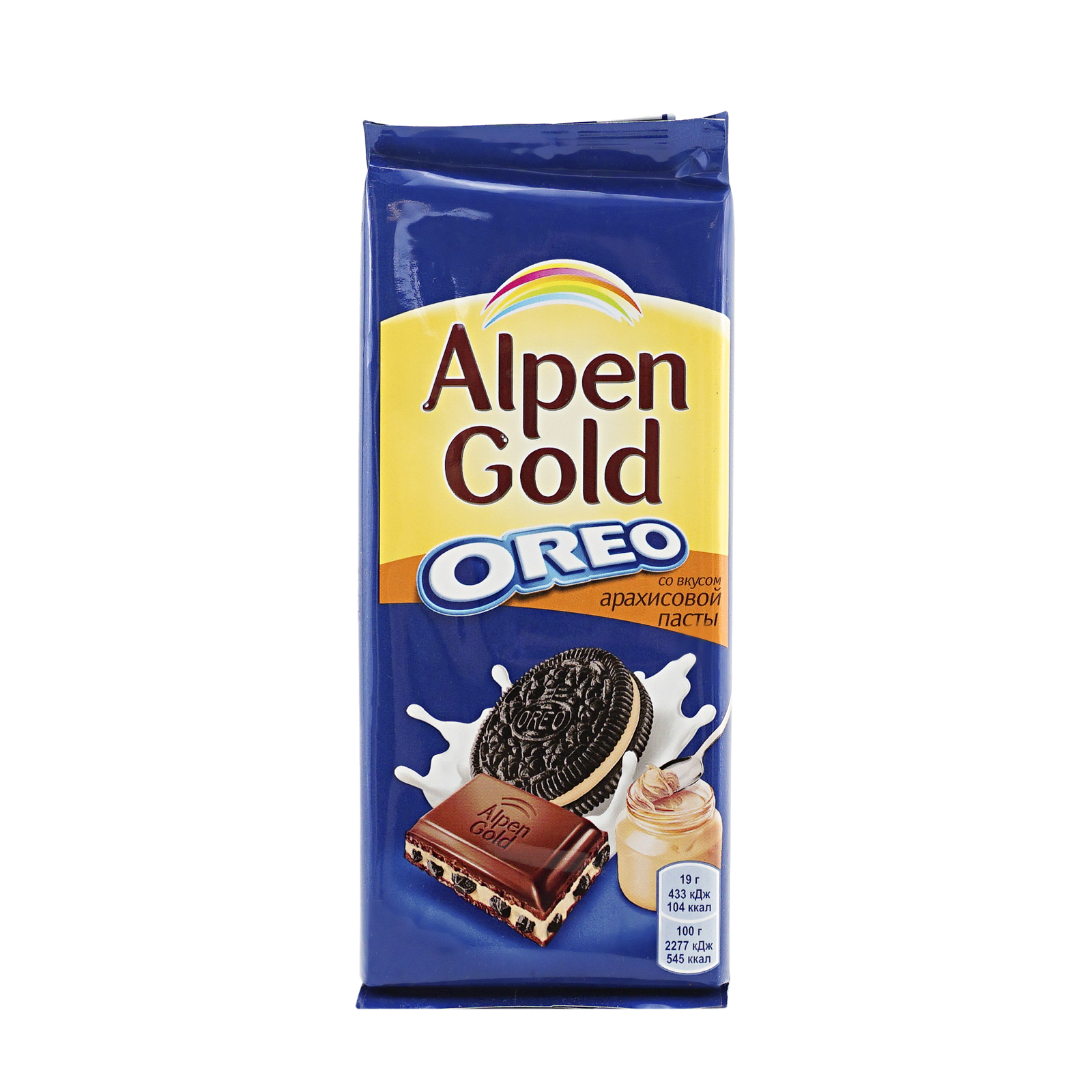 Шоколад Alpen Gold Oreo молочный 95г