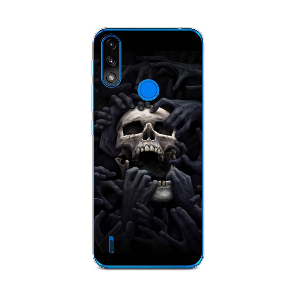 

Чехол Awog на Lenovo K13 / Леново K13 "Череп 29", Черный;серый, 113050-9