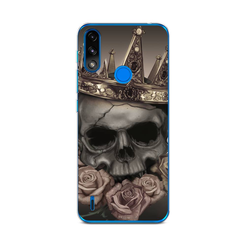 

Чехол Awog на Lenovo K13 / Леново K13 "Череп 22", Серый;черный;бежевый, 113050-9
