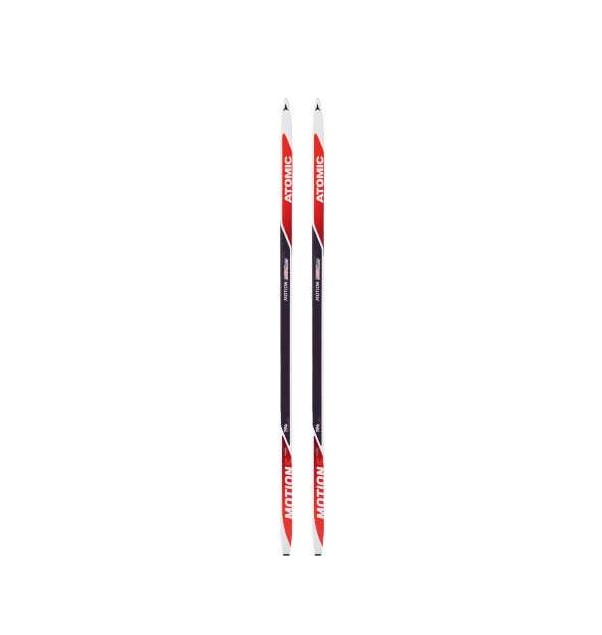 фото Беговые лыжи atomic motion skintec ski red/white/black