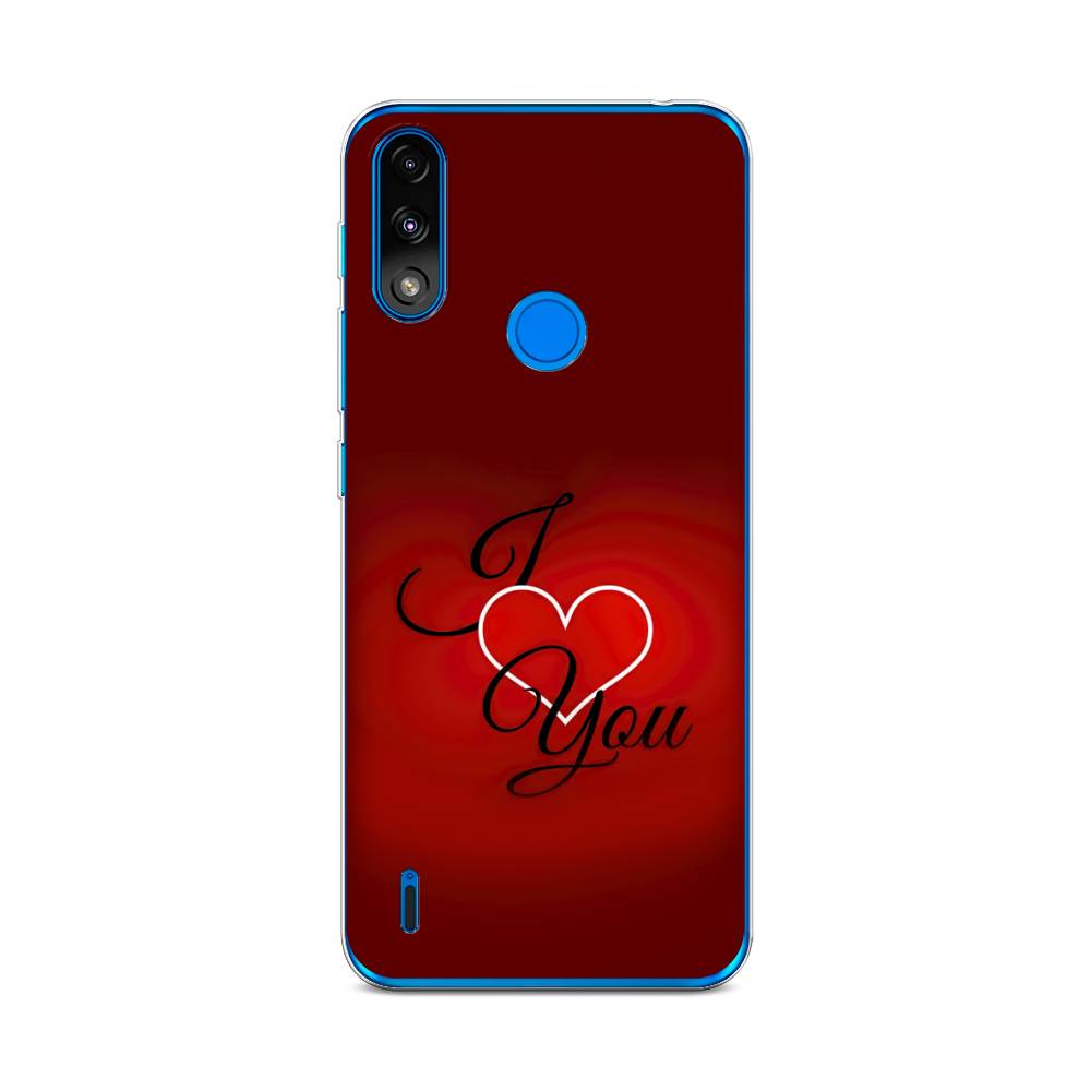 

Чехол Awog на Lenovo K13 / Леново K13 "I love you 3", Красный;черный, 113050-6