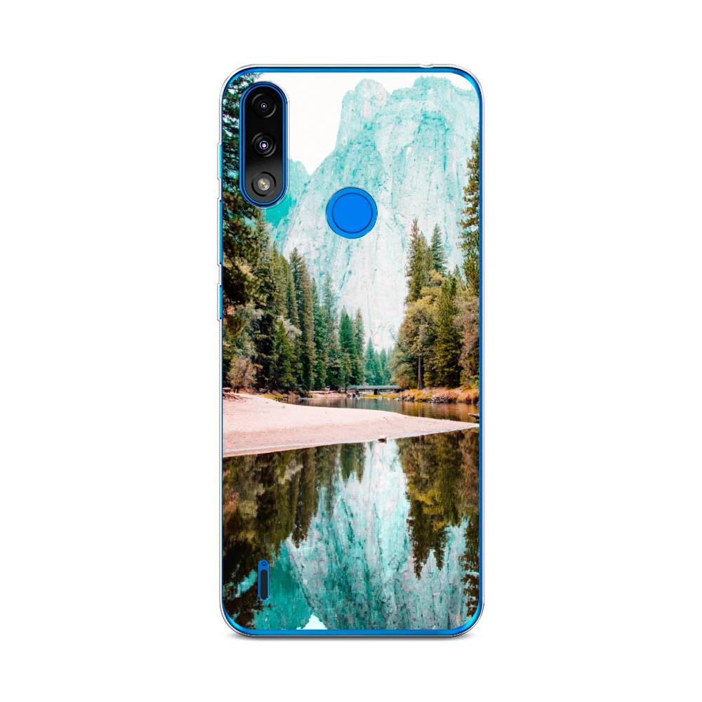 

Чехол Awog на Lenovo K13 / Леново K13 "Горы 11", Зеленый;голубой, 113050-4