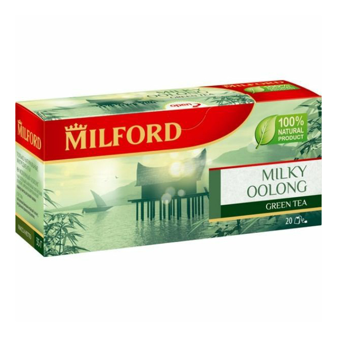 Чай зеленый Milford Молочный оолонг в пакетиках 1,75 г x 20 шт