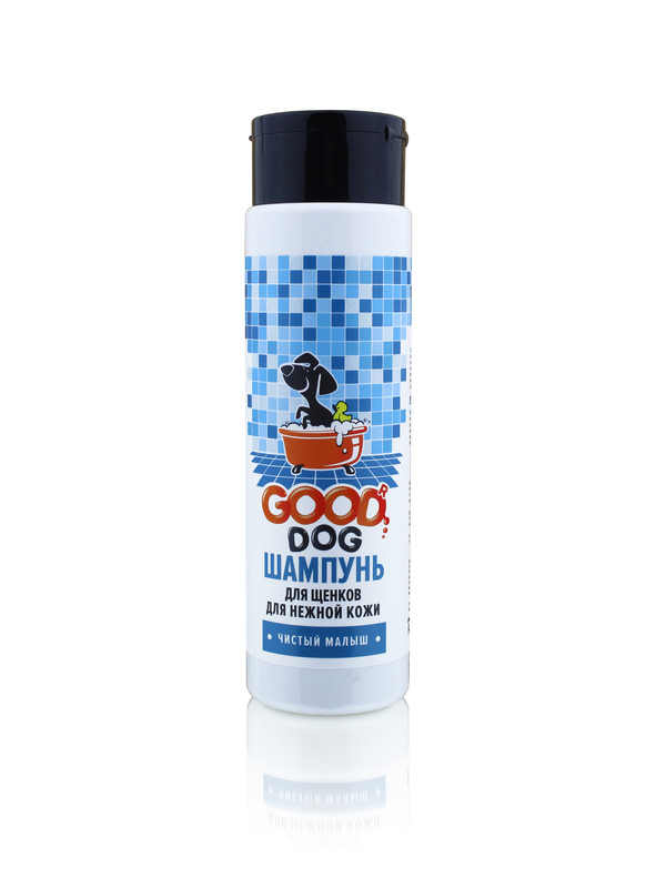фото Шампунь для щенков good dog чистый малыш, универсальный, витамин в5, 250 мл