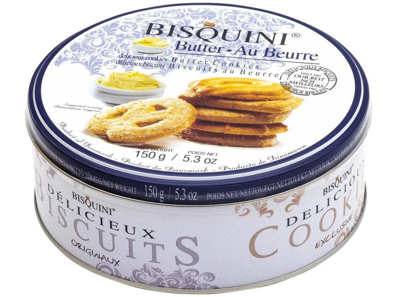 Печенье Bisquini сдобное сливочное 150 г