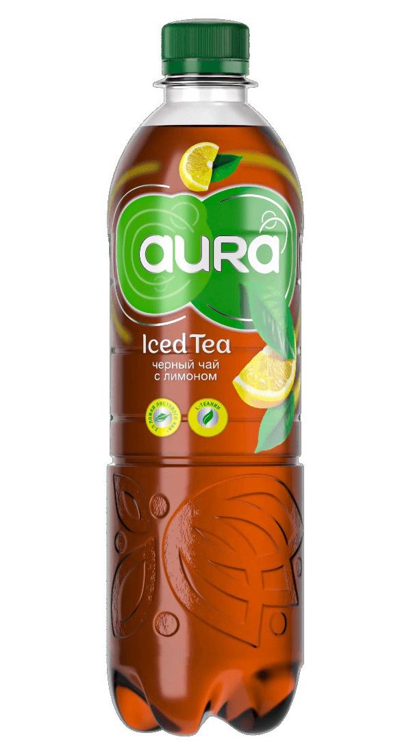 

Холодный чай черный Aura Iced Tea с лимоном 1 л