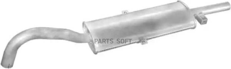 

POLMOSTROW Глушитель задн часть LADA 1200-1600 70-87, NOVA 81-, SEAT 124 68-80