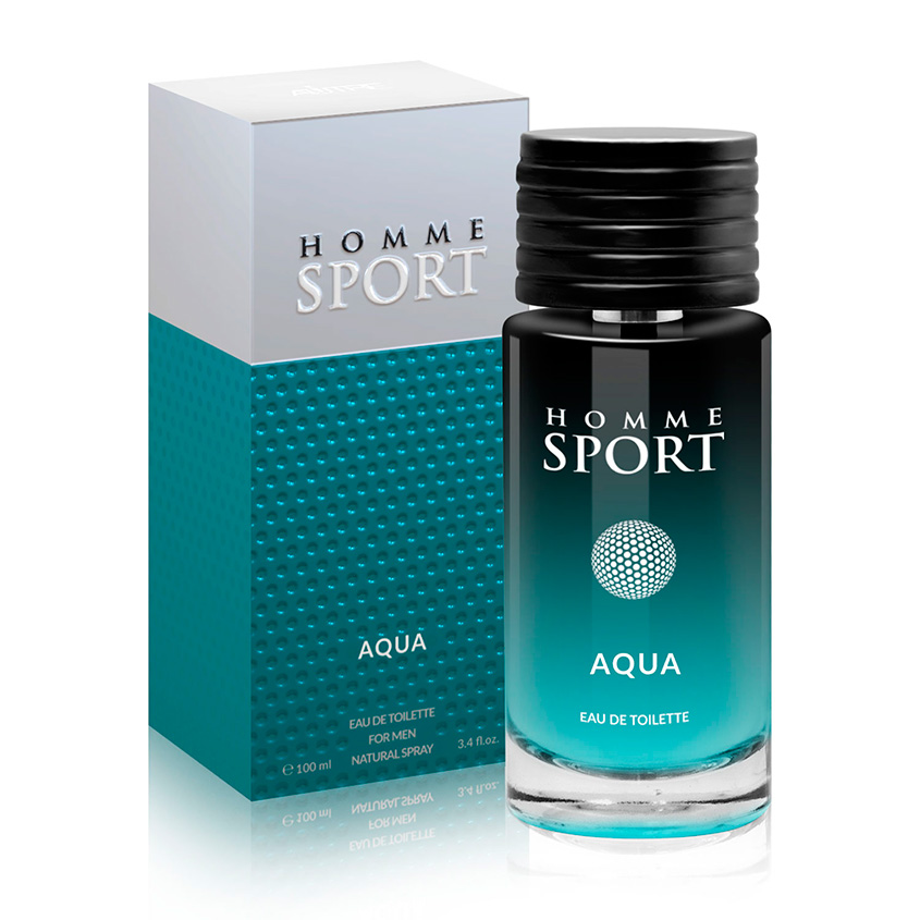 Туалетная вода Homme Sport Aqua 100 мл малышарики кто где живет