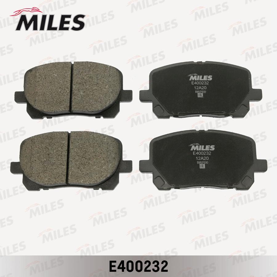 

Тормозные колодки Miles E400232