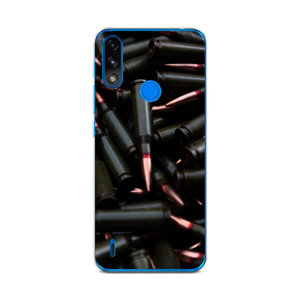 

Чехол Awog на Lenovo K13 / Леново K13 "Пули черные", Черный;коричневый, 113050-5