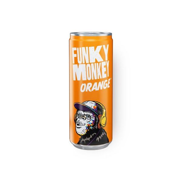 Газированный напиток Funky Monkey orange 330 мл