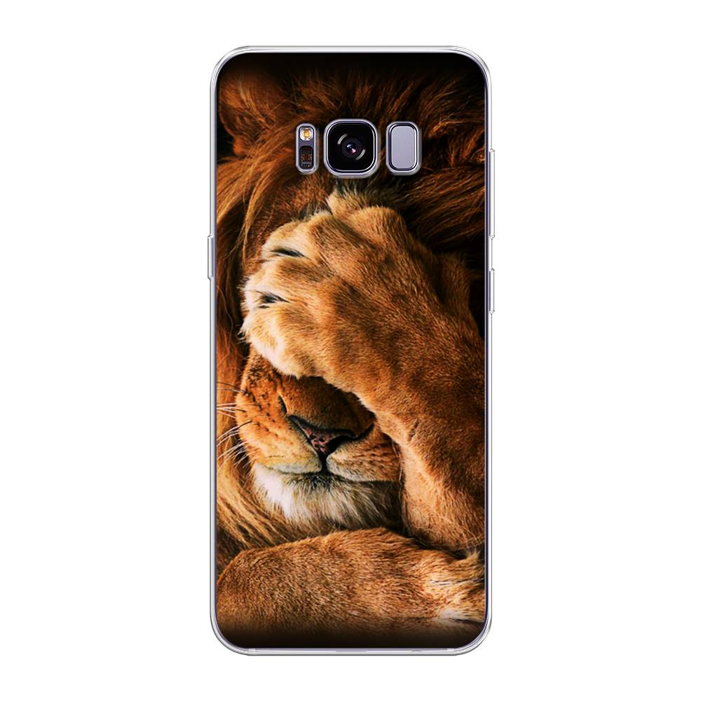 

Чехол Awog на Samsung Galaxy S8 + "Львиный стыд", Коричневый;черный, 24850-1
