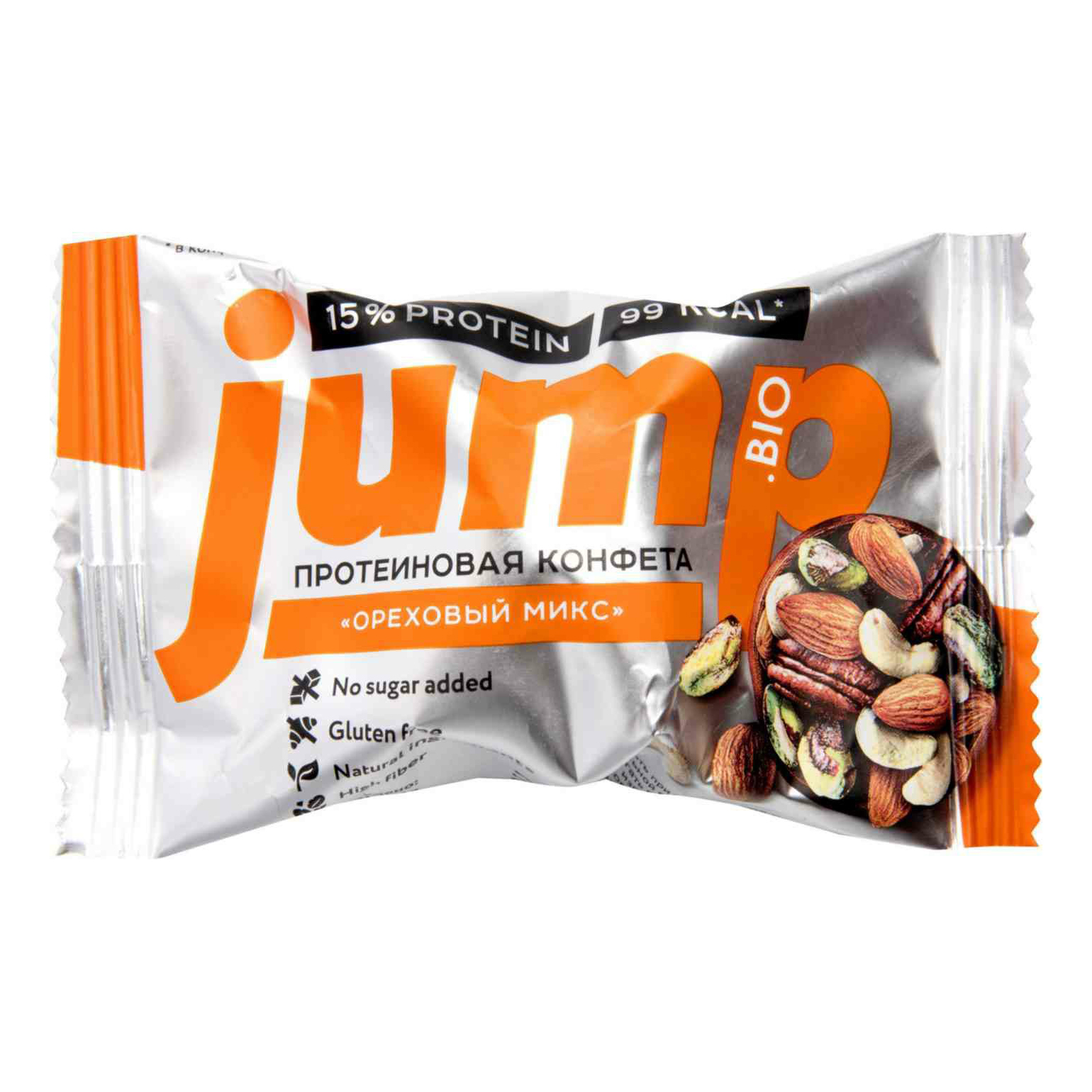 Конфета протеиновая Jump Bio Ореховый микс 30 г